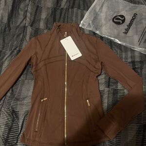 lululemon athletica Chocolate Brown Bomber Jacket